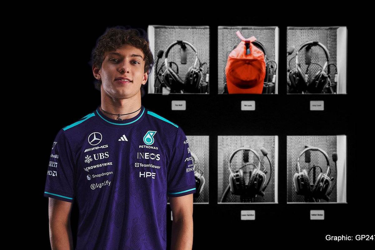 Niki Lauda would be proud of the "kitchen sink" approach by Kimi Antonelli