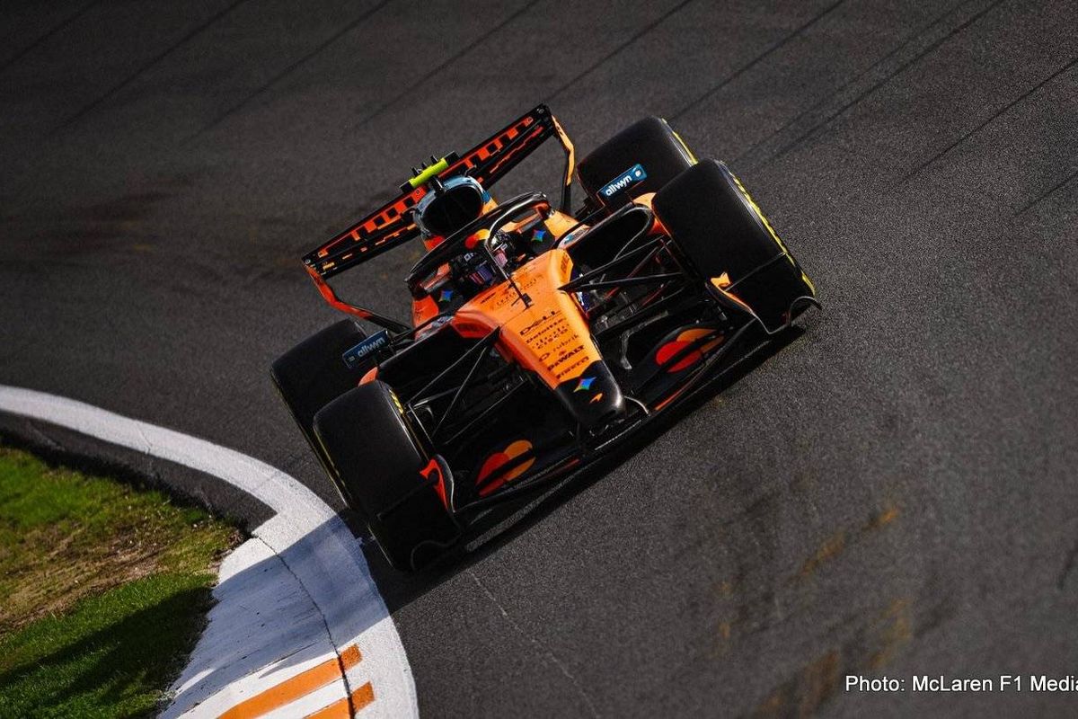 McLaren have momentum with Lando Norris P2 and Oscar Piastri P4 in Zandvoort Sprint Qualifying