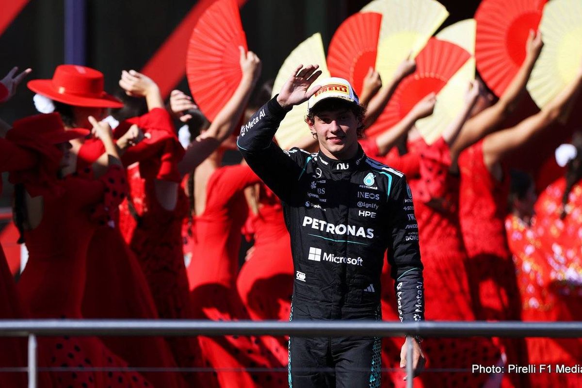 Kimi Antonelli: Lando Norris deserved the Spanish Grand Prix win but overall, we take it