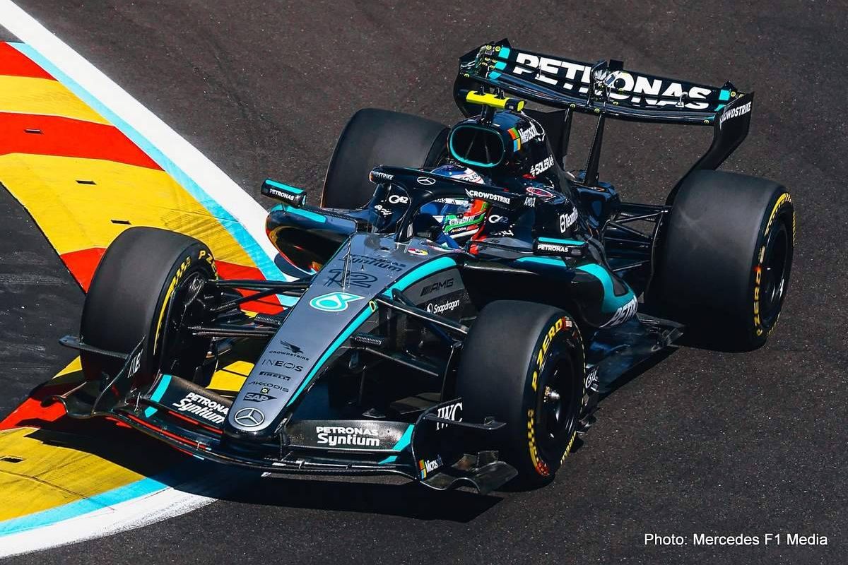 Spanish Grand Prix FP2: Kimi Antonelli fastest, Mercedes in control, Ferrari chase