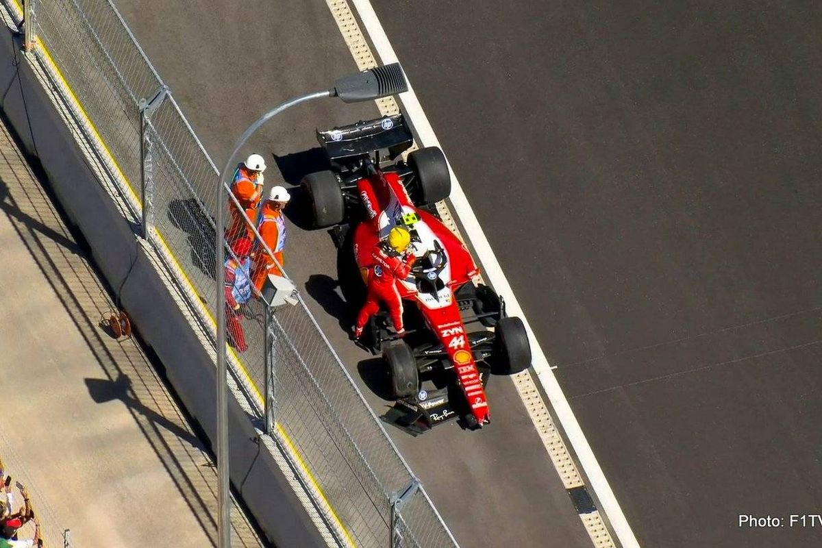 Lewis Hamilton crashes then ignores Ferrari instructions, could miss Qualifying in Madrid