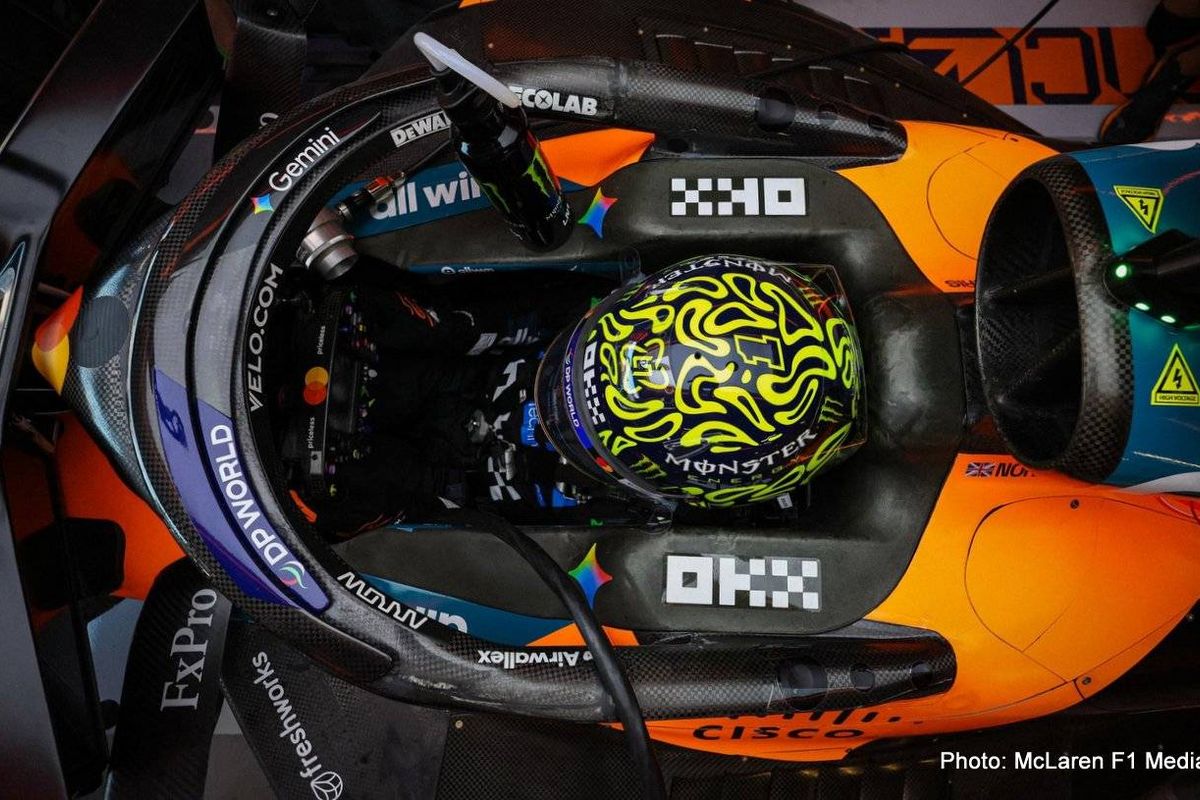 Lando Norris: McLaren "have no idea" about Monza setup direction after difficult Friday