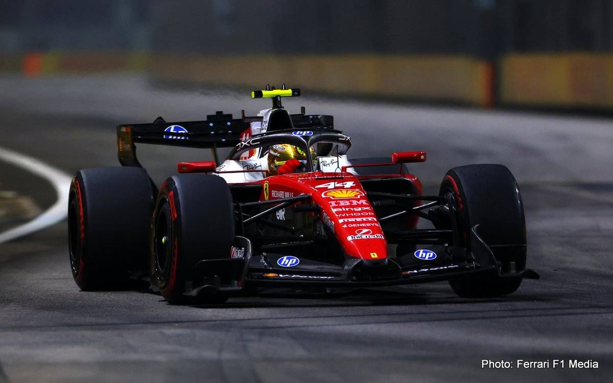 Lewis Hamilton takes responsibility for Ferrari points lost after "painful lesson" in Singapore