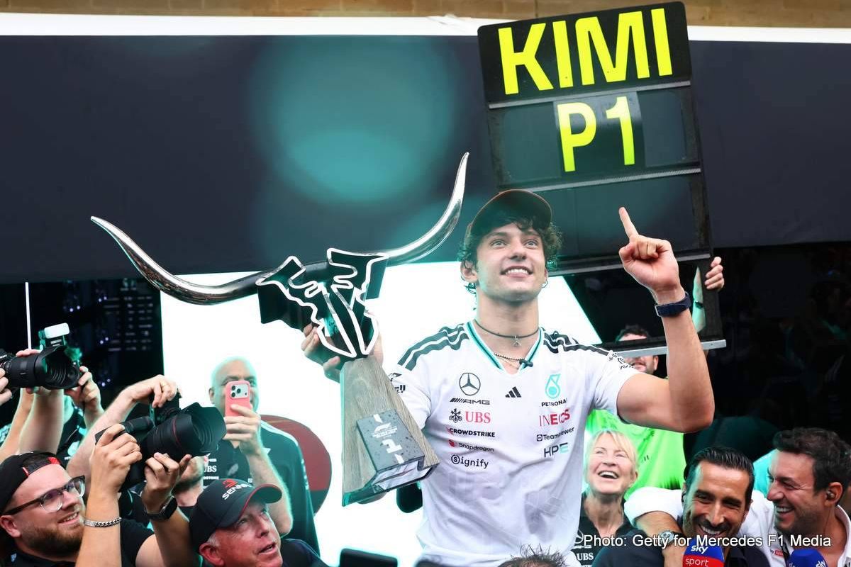 Toto Wolff after Kimi Antonelli's dominant Austin win: What a boy!
