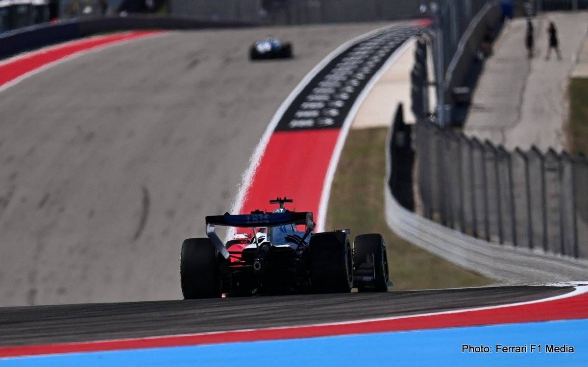 Charles Leclerc dominates Friday in Texas but Ferrari keen to play down expectations