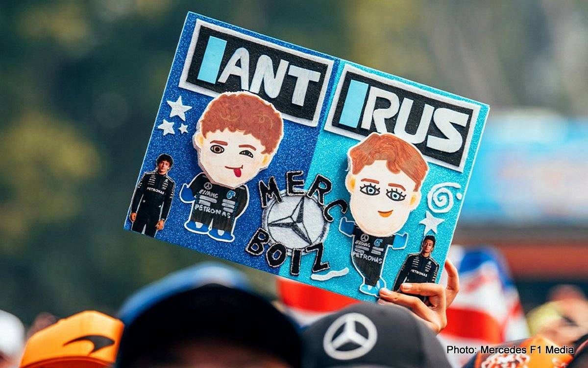 Toto Wolff: They're brainless, whoever thinks Mercedes will favour Kimi Antonelli over George Russell