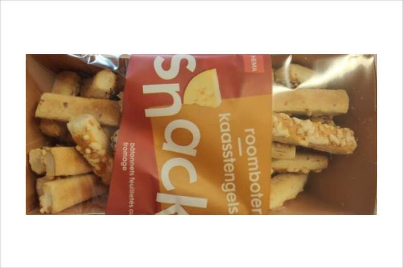 Allergenenwaarschuwing voor HEMA kaasstengels