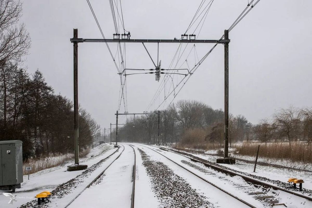 Zeker tot 10.00 uur geen treinverkeer door winterweer en IT-storing