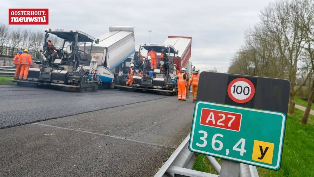 A59 en knooppunt Hooipolder afgesloten van 16 tot 26 oktober