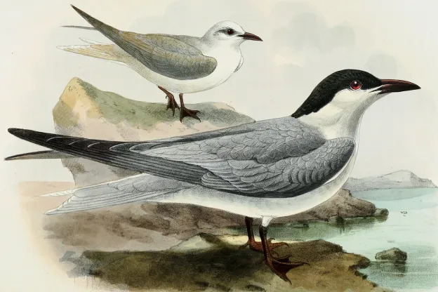 Zeldzame lachstern uitgebroed in Nederland