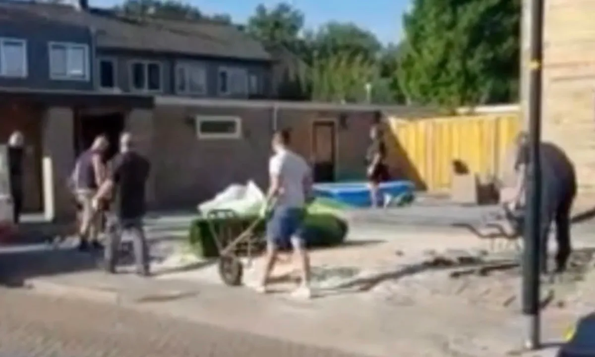 Apeldoorns hoveniersbedrijf haalt tuin leeg bij wanbetalers