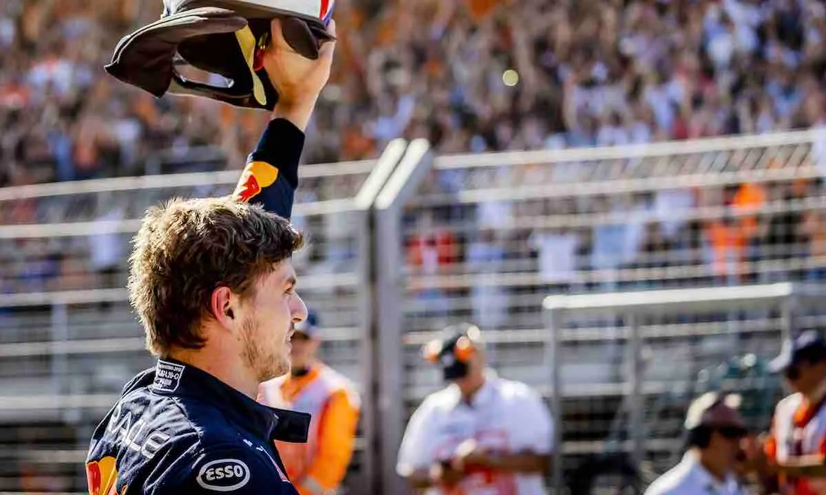 Max Verstappen wint de F1-race in Zandvoort