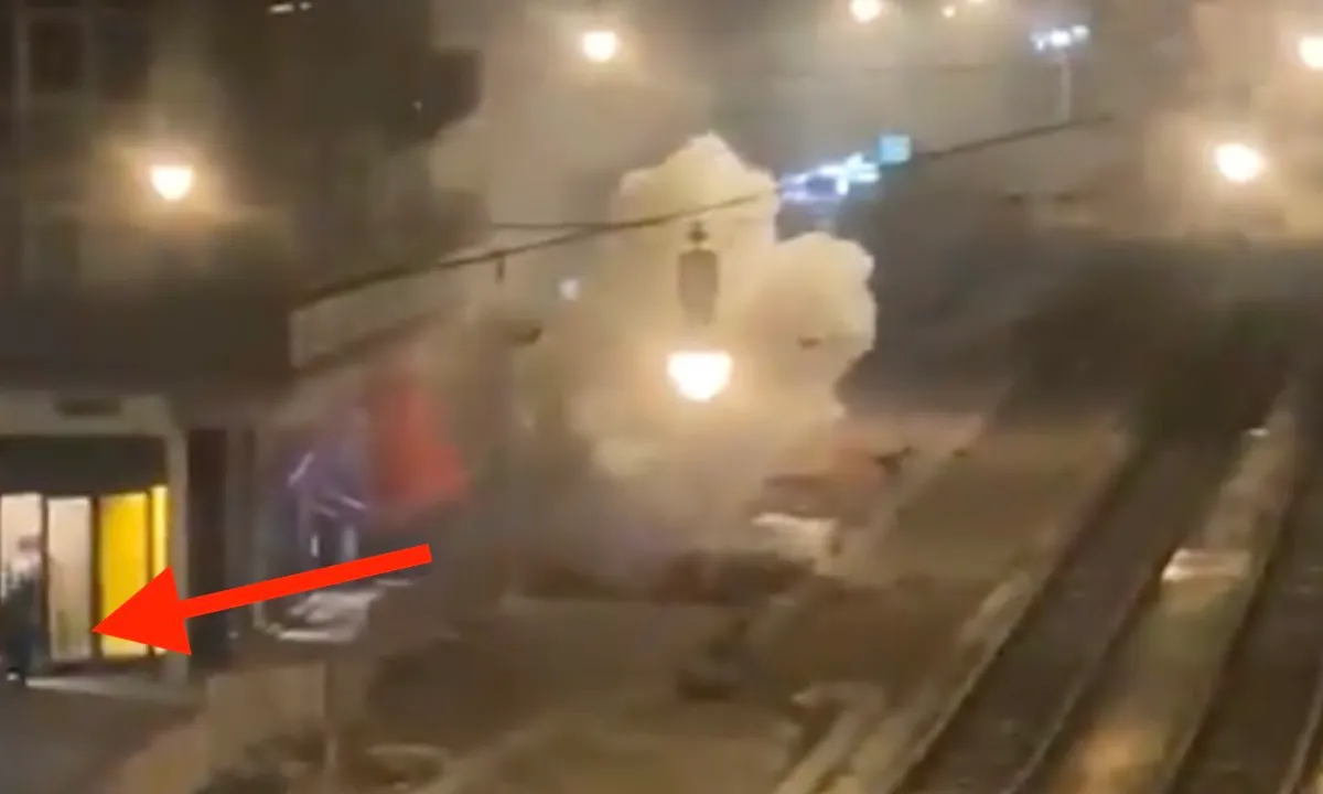 Plofkraak in Amsterdam op video vastgelegd