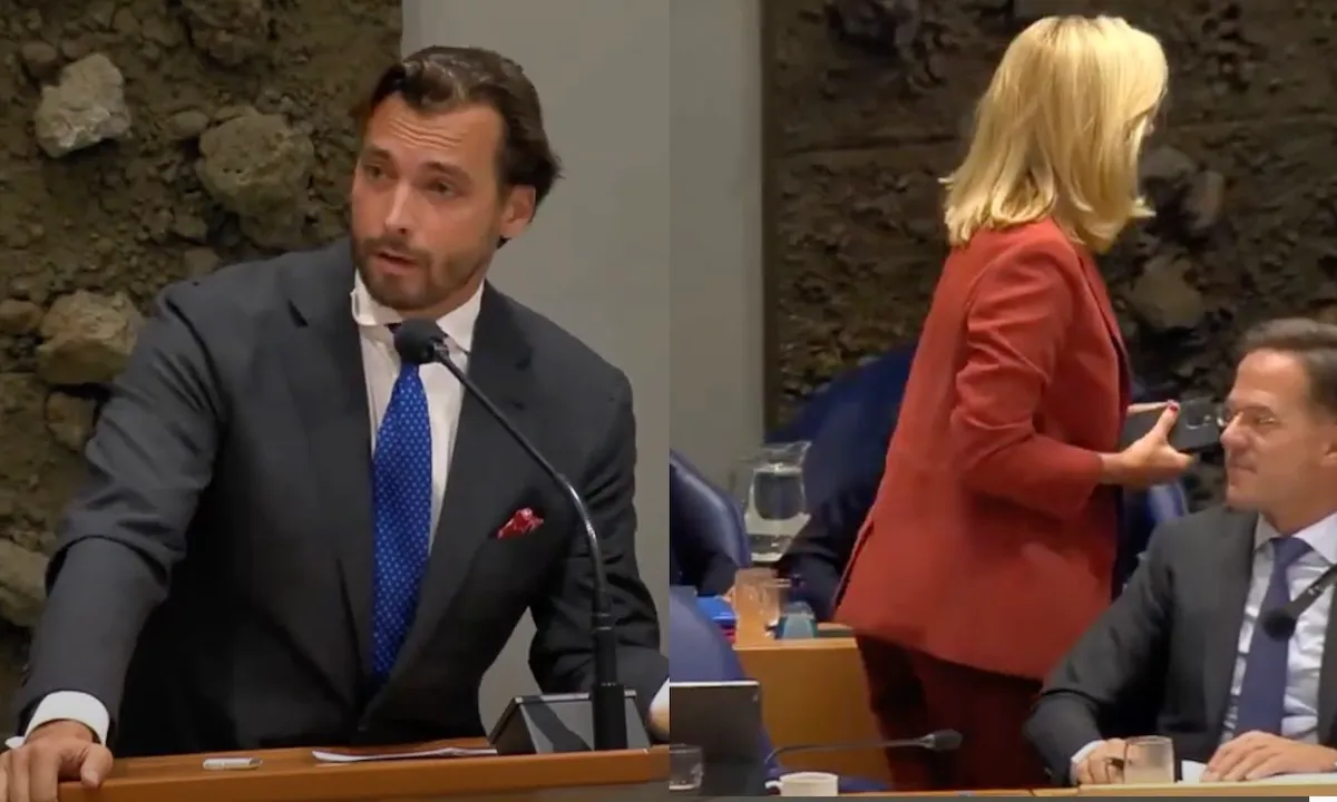 Thierry Baudet sloopt Tweede Kamer, kabinet loopt boos weg