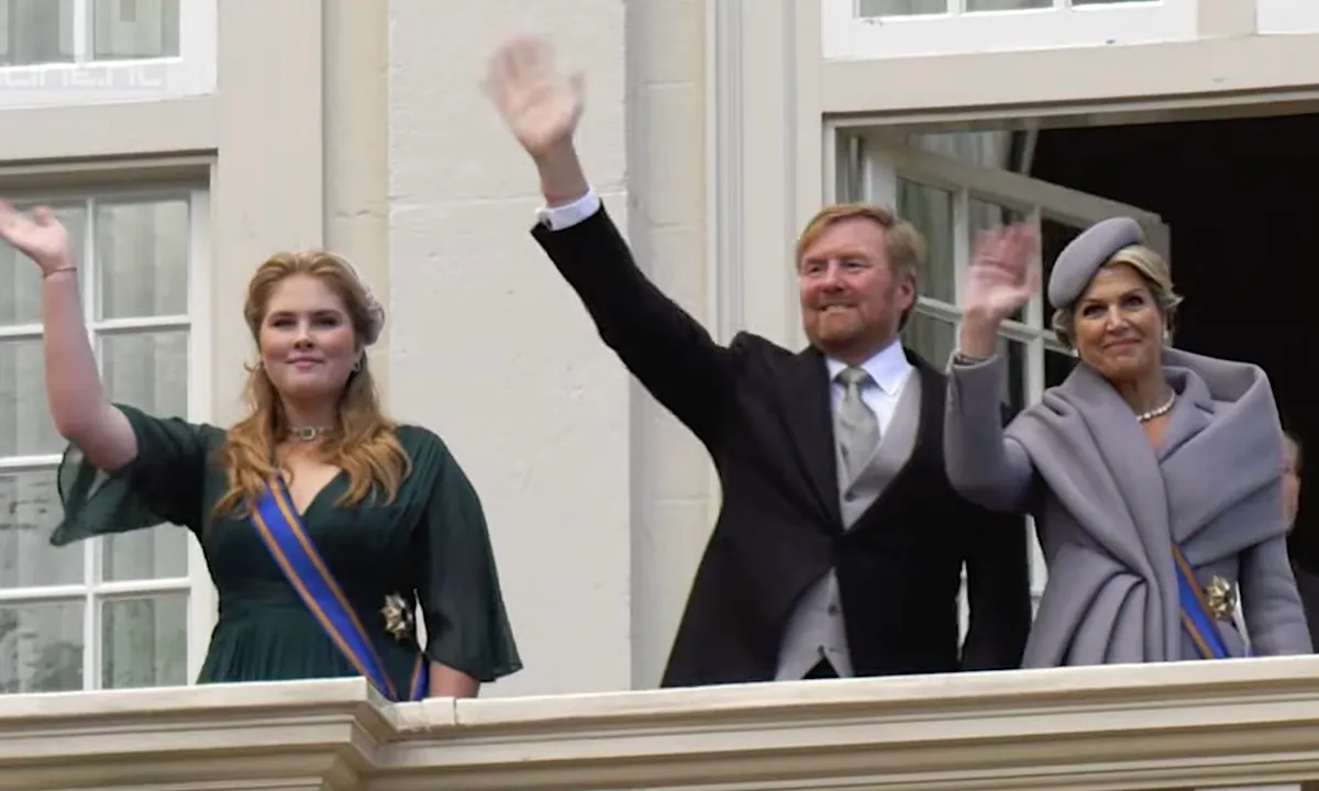 Koninklijk paar uitgefloten tijdens balkonscène