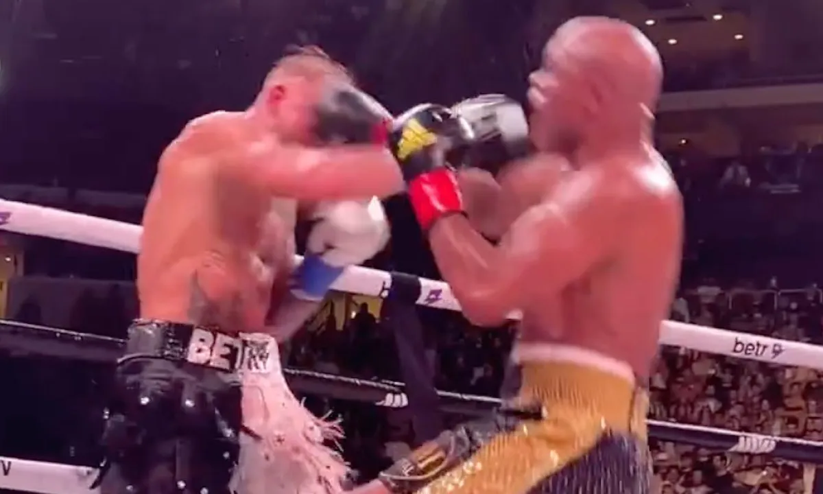 Jake Paul finisht Anderson Silva in de laatste ronde