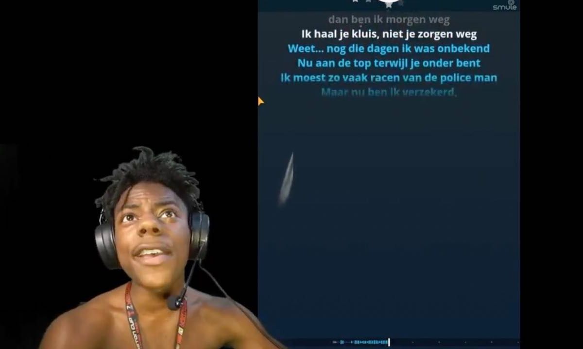 Amerikaanse streamer Speed zingt Habiba van Boef en bakt er niks van