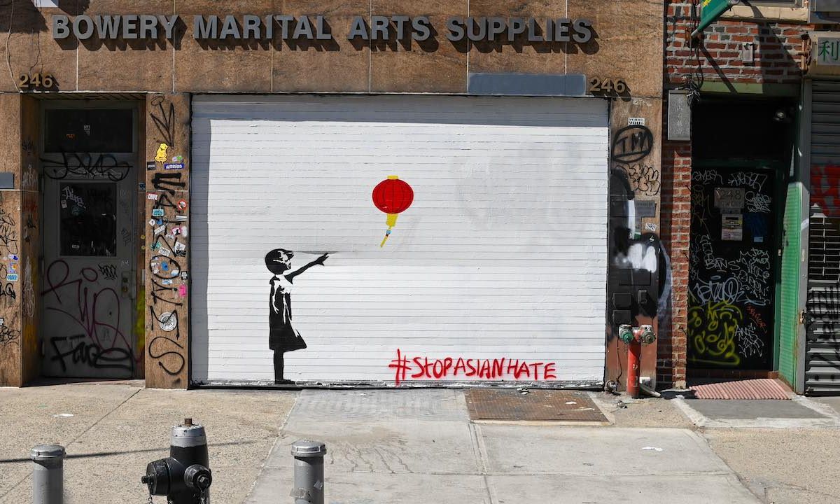 Kunstenaar Banksy roept op om winkel te overvallen, zaak direct gesloten