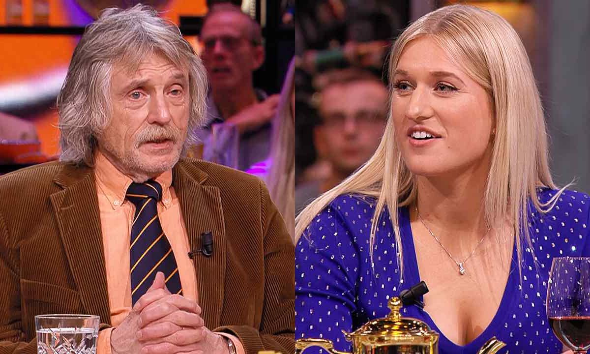 Johan Derksen valt Britt Dekker aan: 'Niet meer welkom!