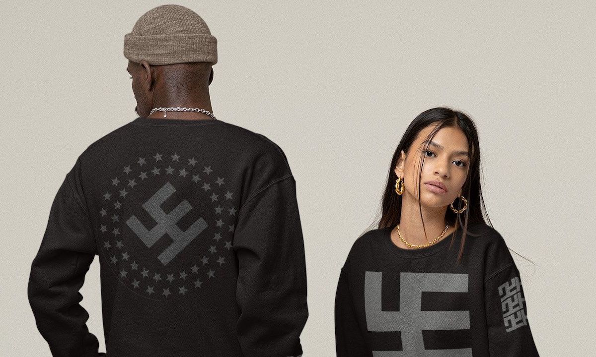 Kanye West wil merchandise uitbrengen met 'hakenkruis'