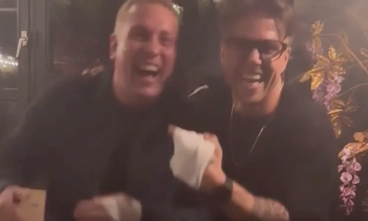 André Hazes geeft een knalfuif in Amsterdam