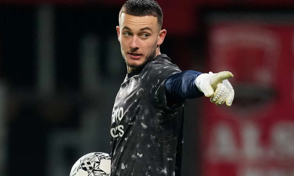 Feyenoord-keeper Justin Bijlow in één keer wereldberoemd door slimme actie