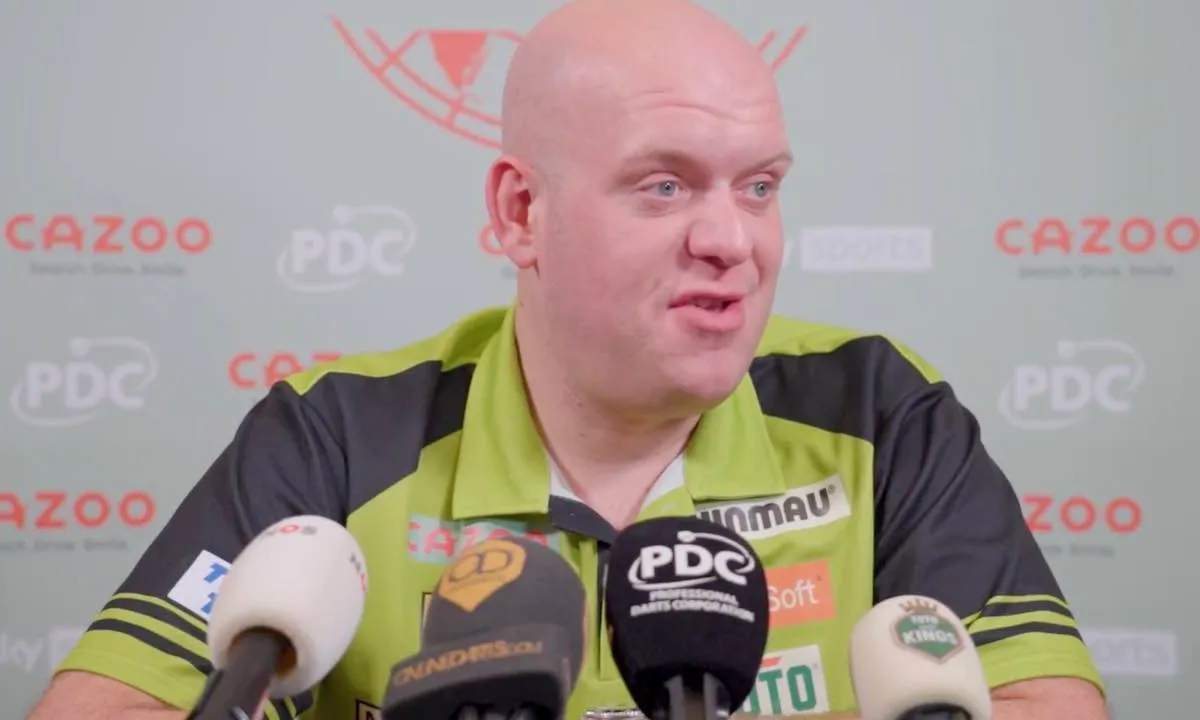 Dit geldbedrag pakt Michael van Gerwen als hij de WK-finale wint
