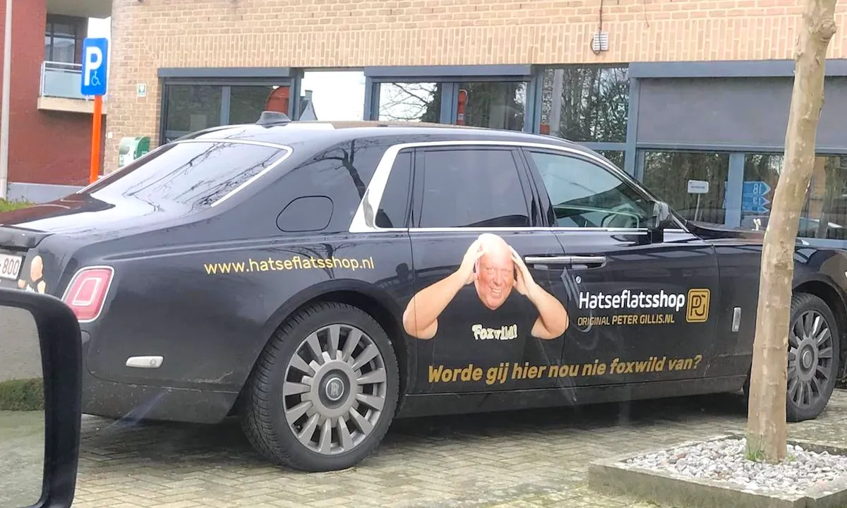 Peter Gillis op het politie-bureau