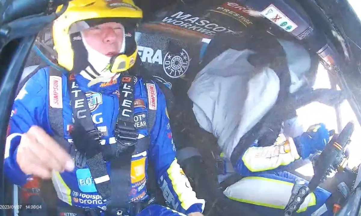 Tim & Tom Coronel betrokken bij zwaar ongeluk in Dakar