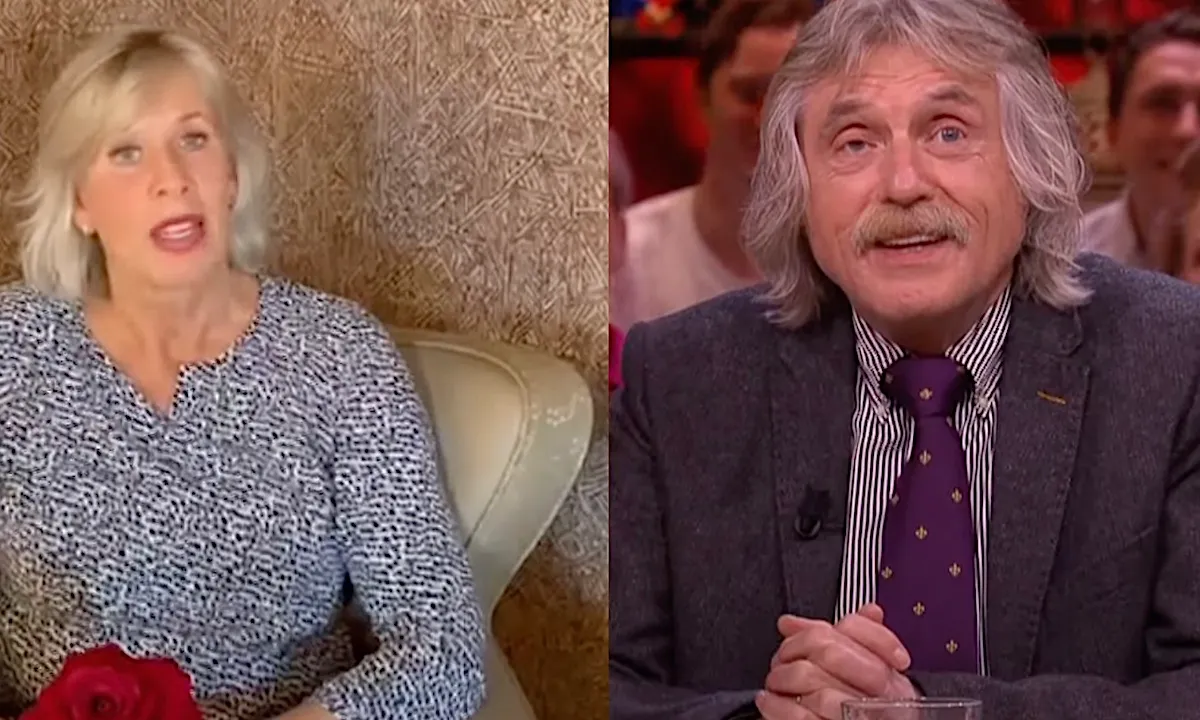 Johan Derksen probeert nummer te scoren van Lang Leve de Liefde-dame