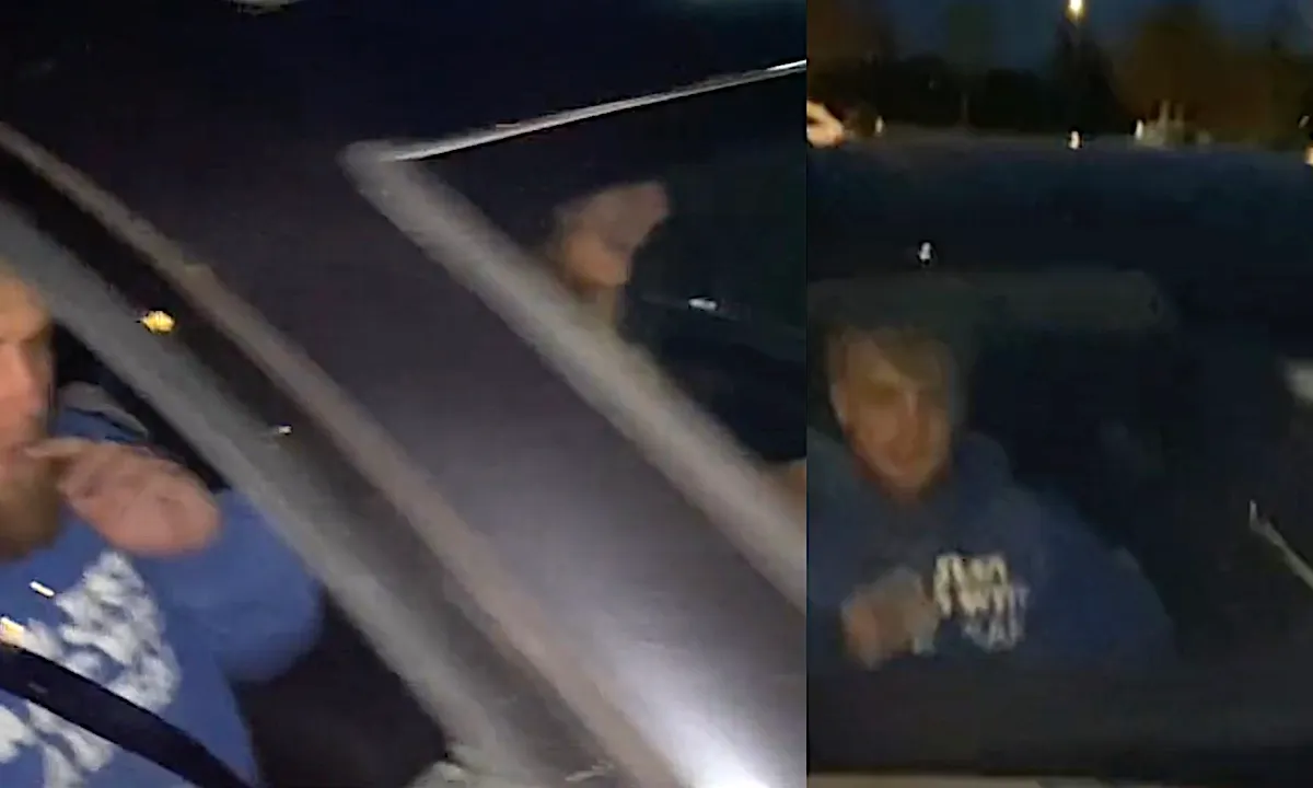 Jutta Leerdam en Jake Paul worden lastiggevallen in Friesland [video]