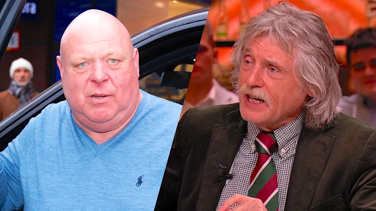 Johan Derksen verdedigt Peter Gillis: 'Die kun je er niet uitschoppen'