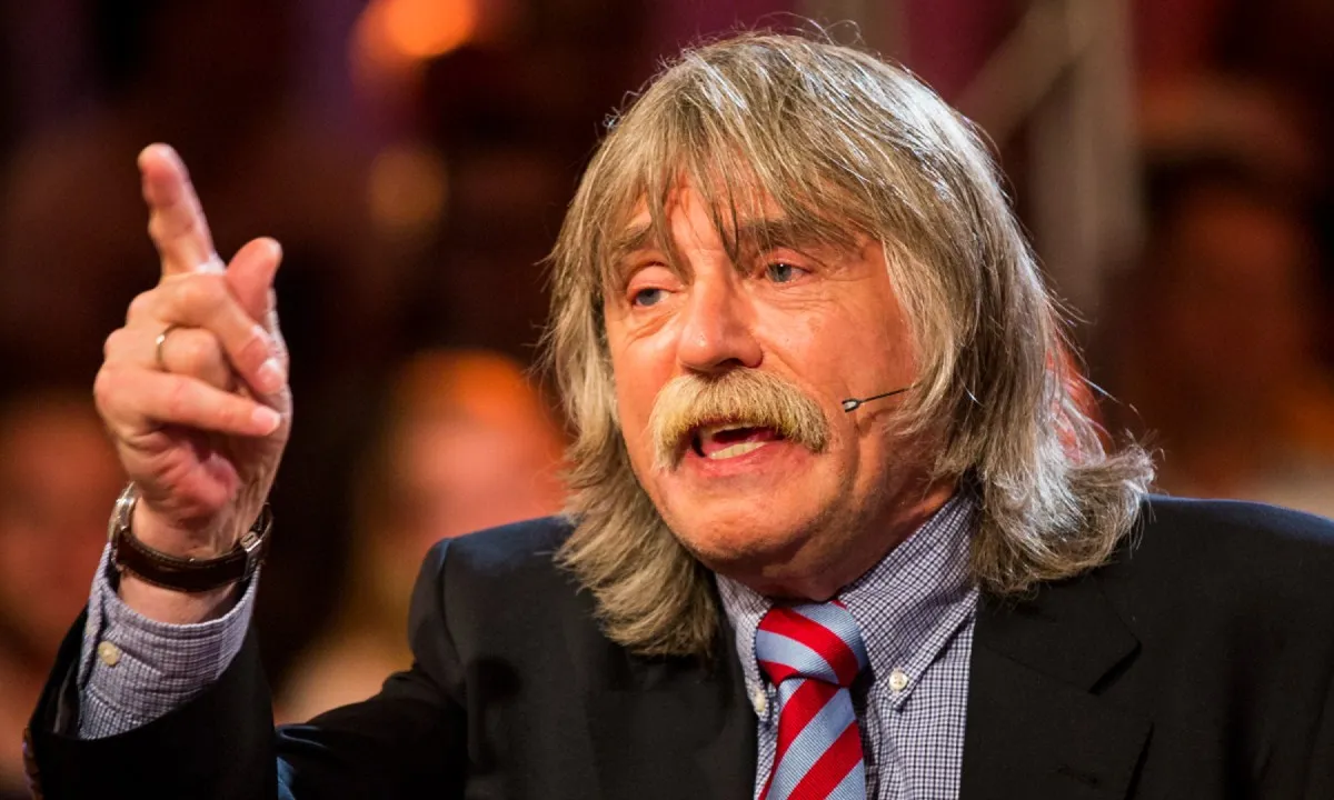 Johan Derksen krijgt het aan de stok met vrouw in Vandaag Inside-publiek