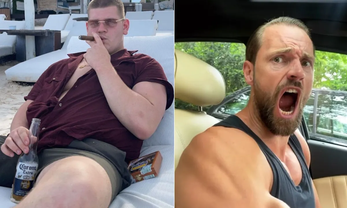 Corpulente YouTuber onherkenbaar na aanpak van Joel Beukers
