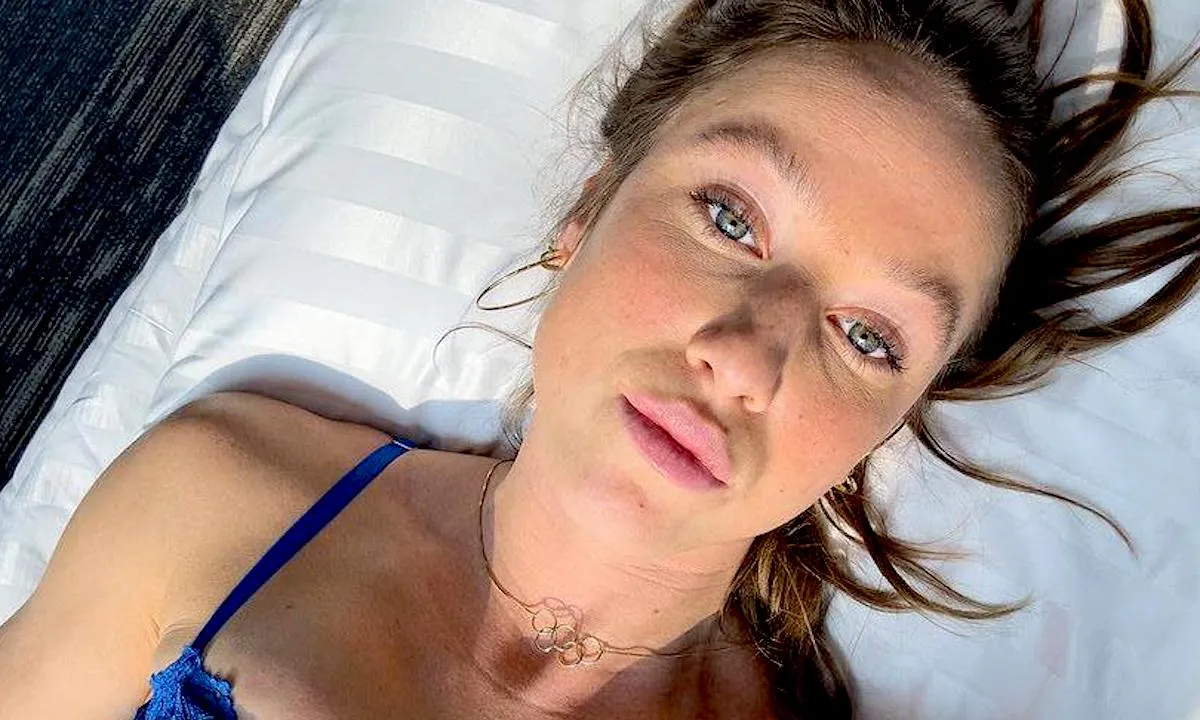 Deze foto mocht u van Suzanne Schulting niet zien