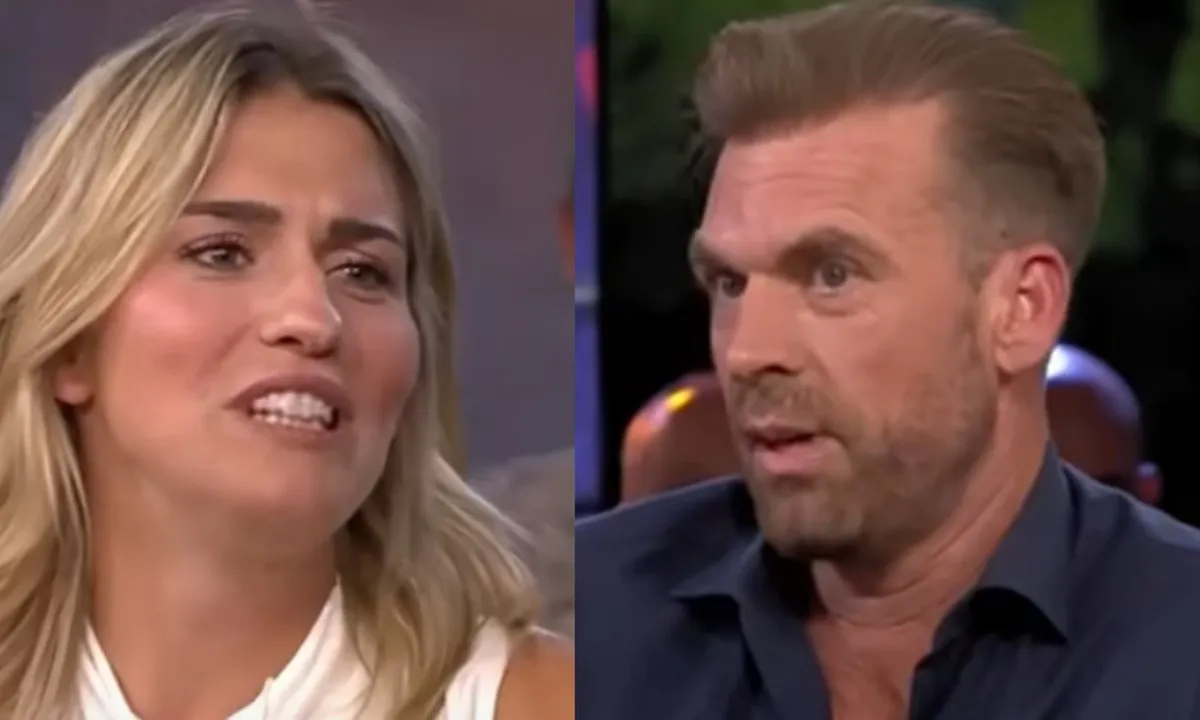 Seksist Rutger Castricum krijgt ruzie na bespotten vrouwenvoetbal (beelden)