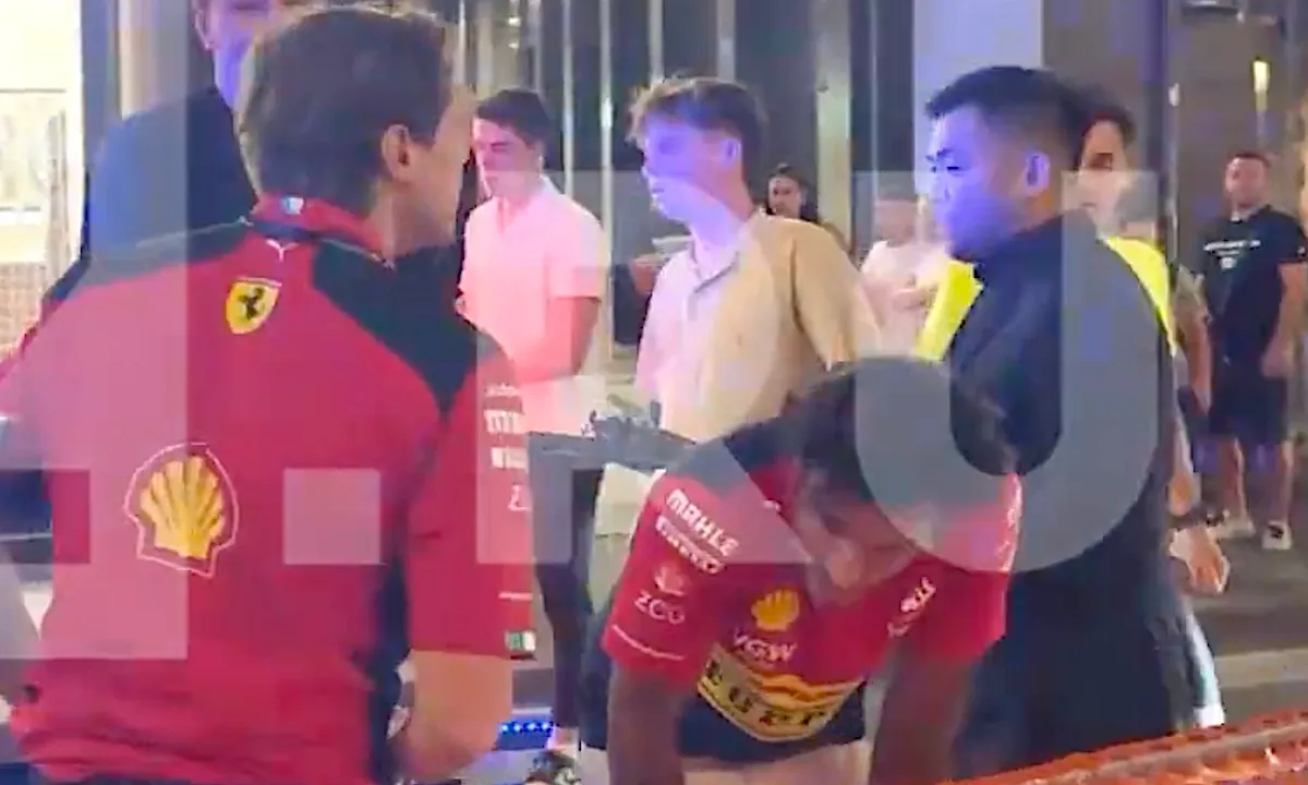 Beelden: Carlos Sainz wordt in Italië beroofd van €500.000 kostend horloge
