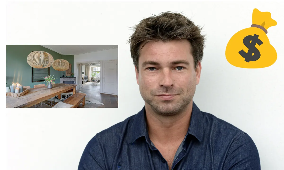 Zien: Rick Brandsteder zet appartement te koop voor bijna een miljoen euro