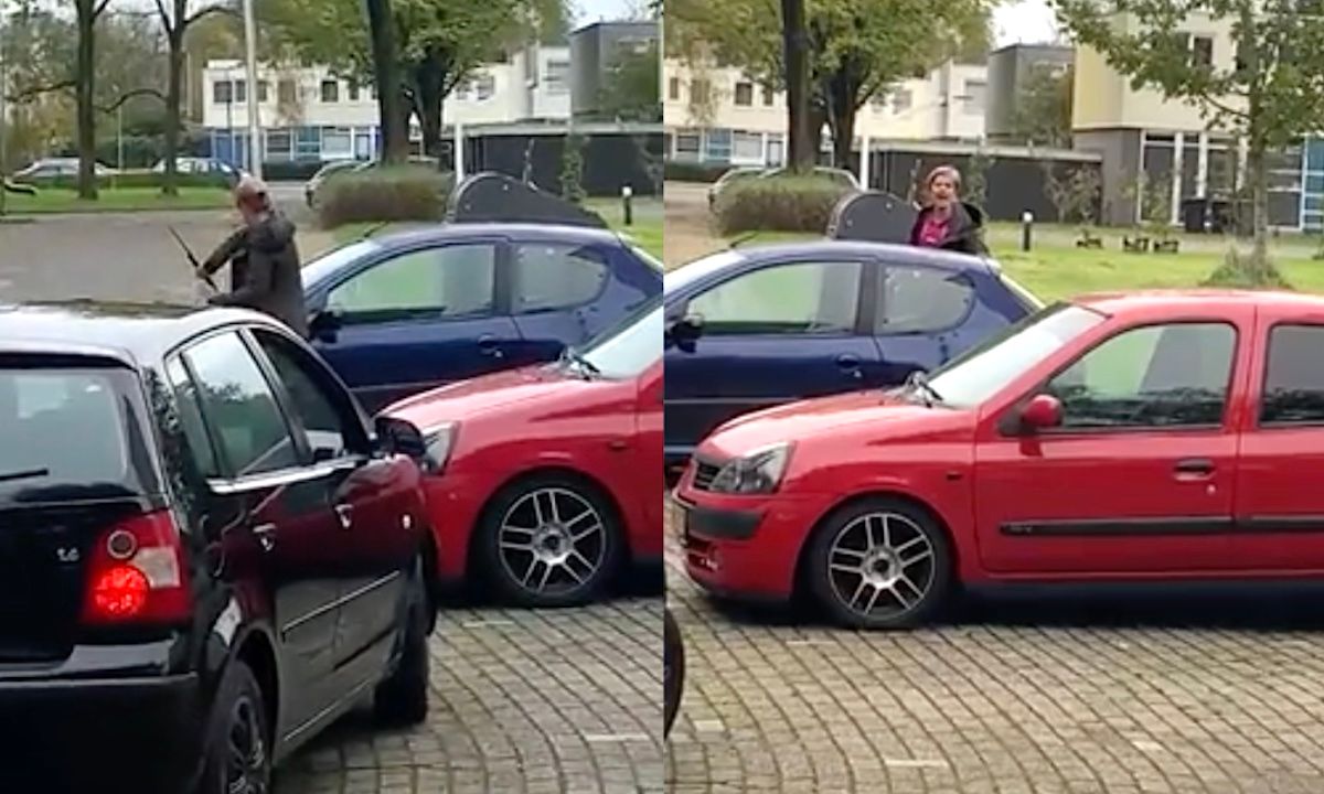 Vrouw in Leeuwarden sloopt de auto van haar vreemdgaande vriend