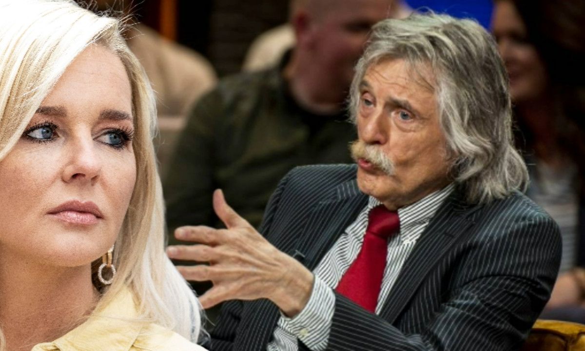 Johan Derksen noemt gedrag Chantal Janzen 'schandalig' en 'karakterloos'