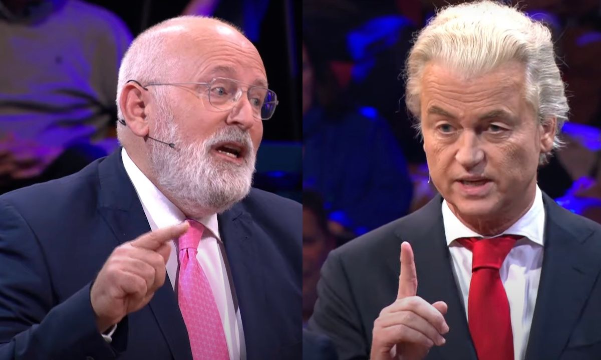 Geert Wilders veegt Frans Timmermans van tafel met gemene opmerking