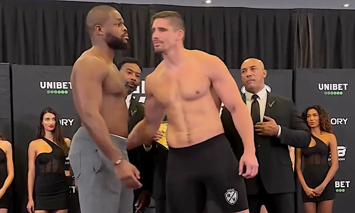 rico verhoeven staredown