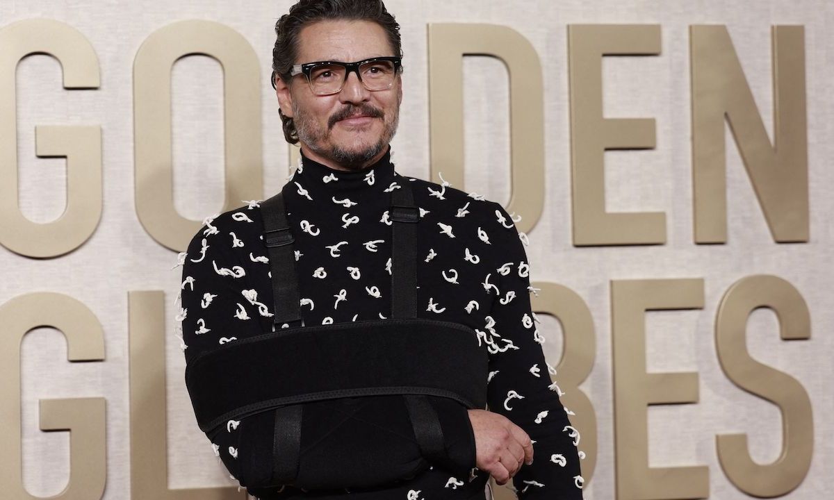 Pedro Pascal gewond bij Golden Globes