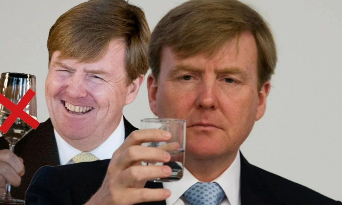 Willem-Alexander moet van Máxima stoppen met drinken