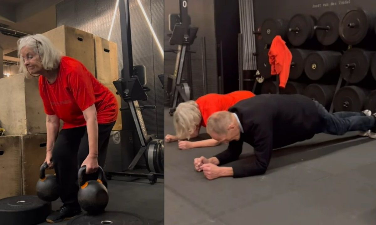 Arie Boomsma sloopt zijn hoogbejaarde ouders in de gym