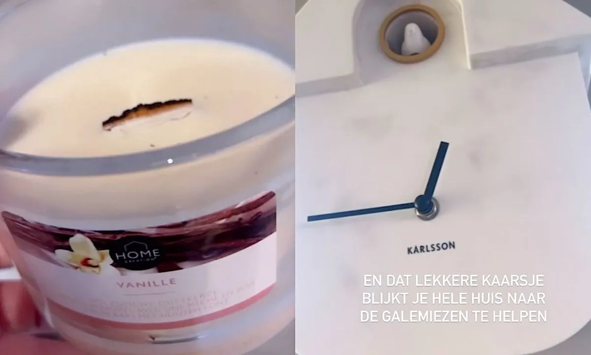 kaars houten lont