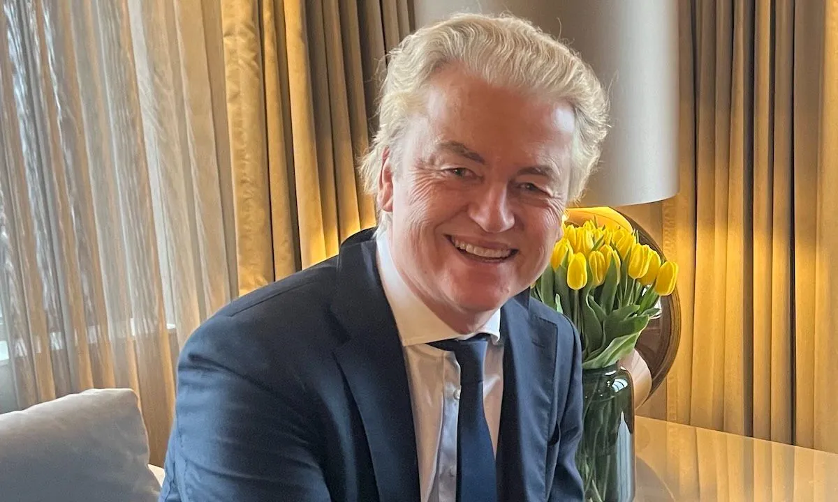 geert wilders poezen poes pluisje