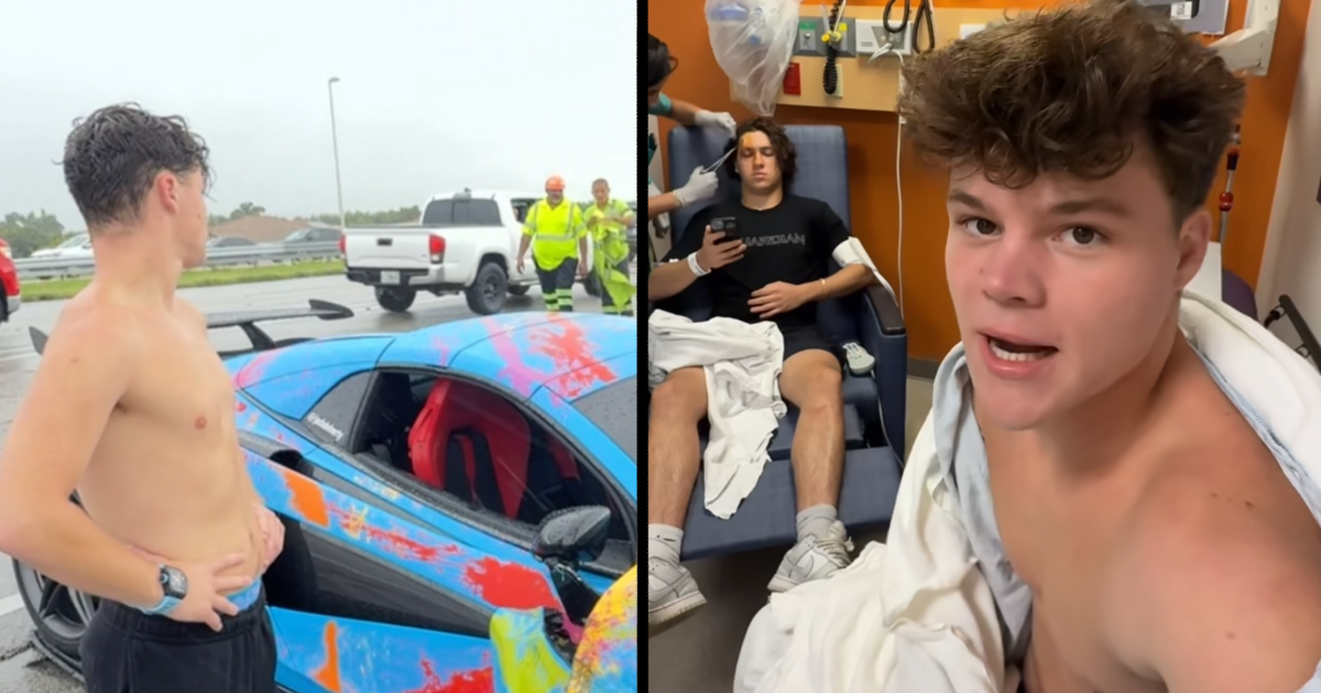 Internetbekendheid Jack Doherty (20) crasht McLaren van €200.000 tijdens livestream (VIDEO)