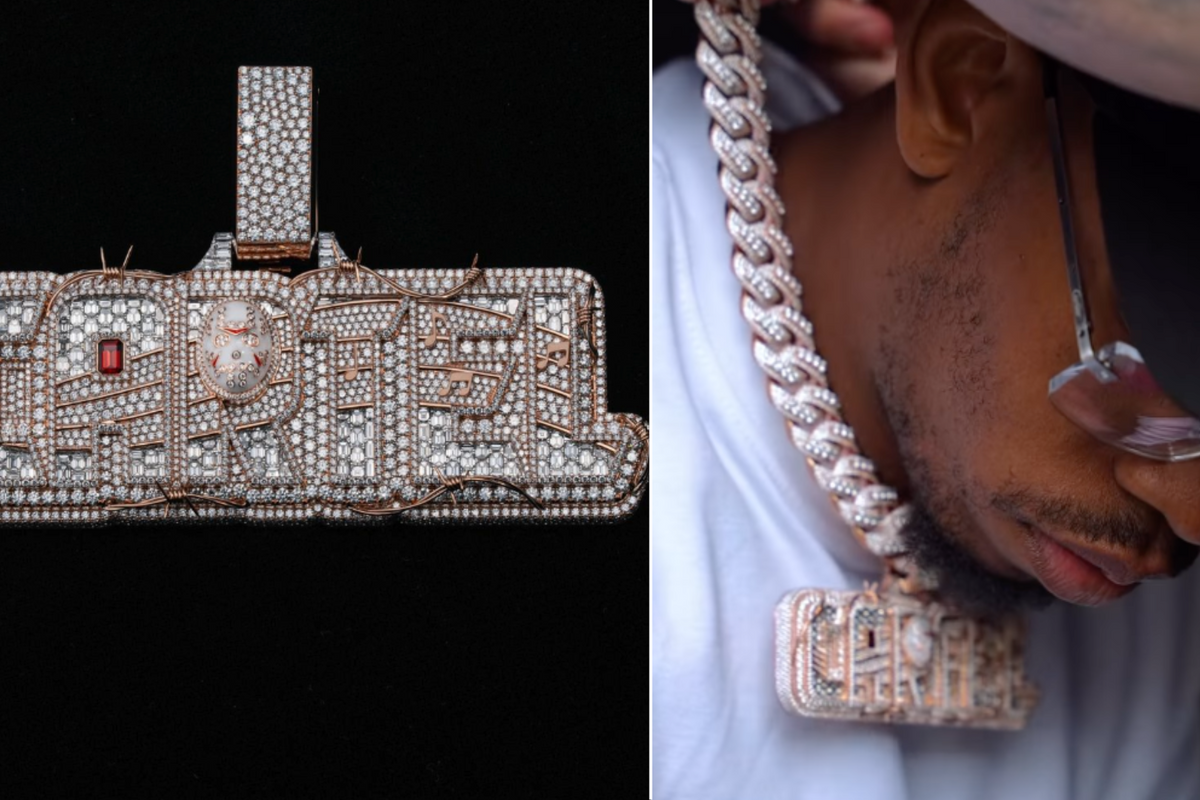 Nederlandse rapper koopt peperdure diamanten ketting vanuit de gevangenis