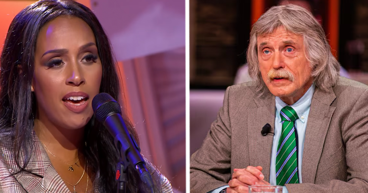 Johan Derksen komt op voor Glennis Grace na Jumbo-rel